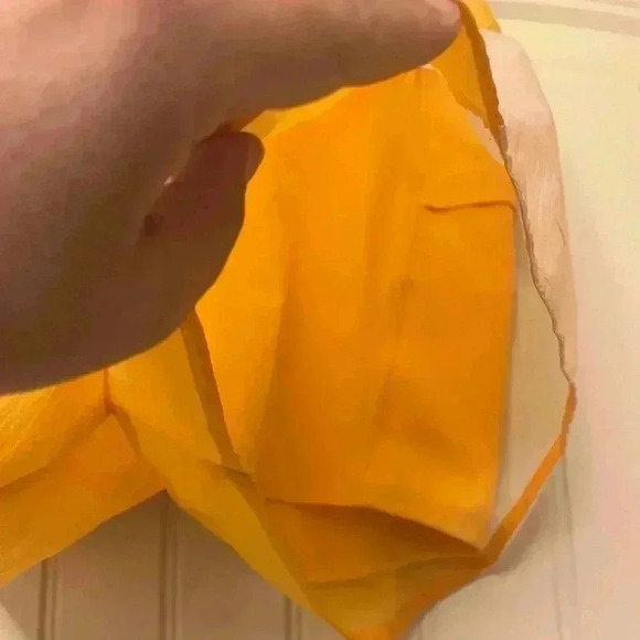 GymShark Orange & White Running Shorts size Large - Picture 6 of 8